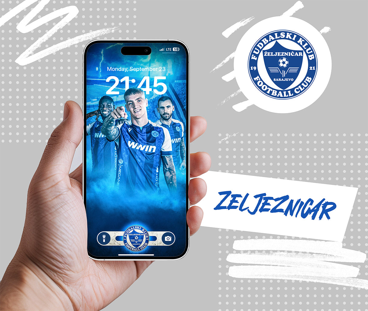 Zeljeznicar Sarajevo Iphone Wallpaper